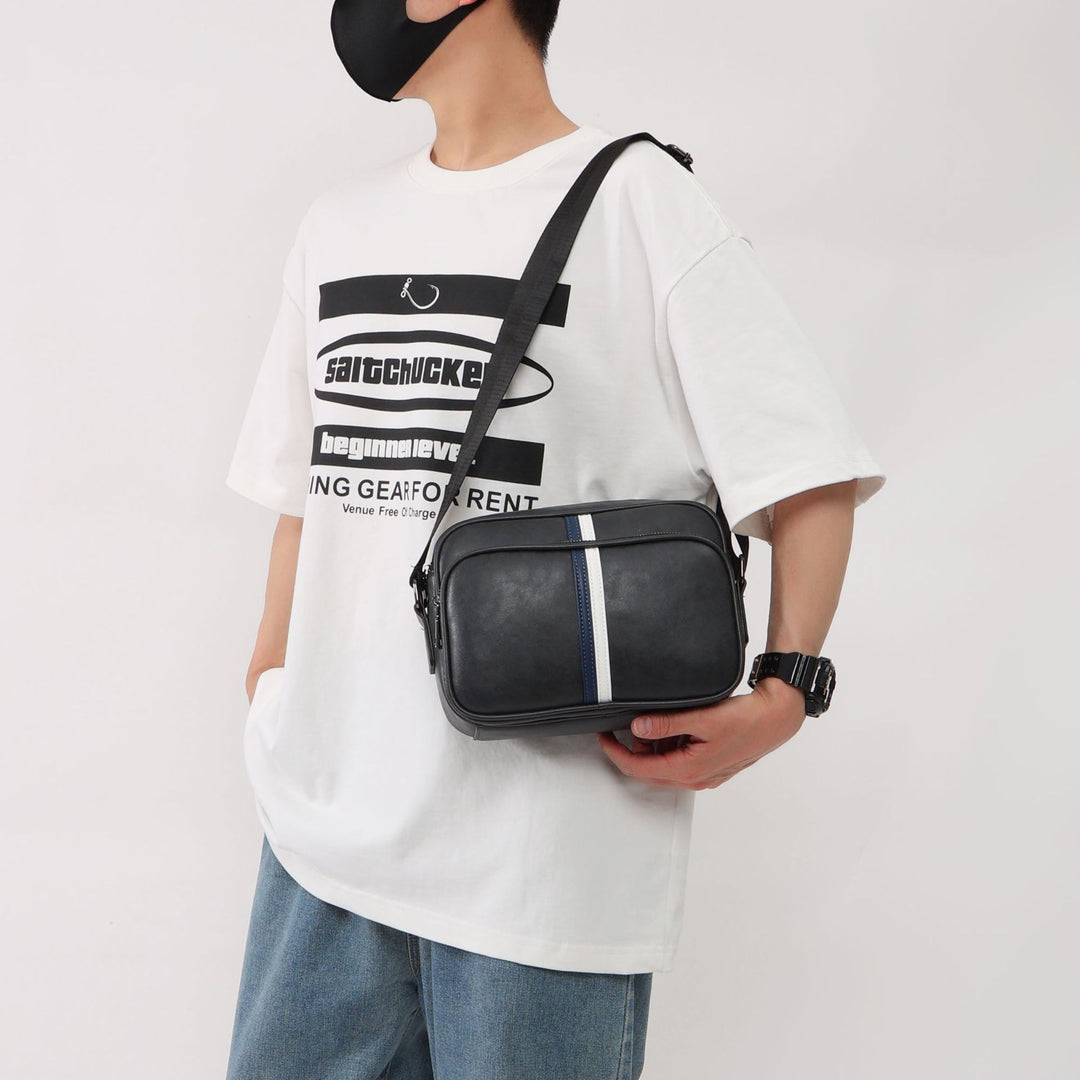 Casual Leather Shoulder Bag