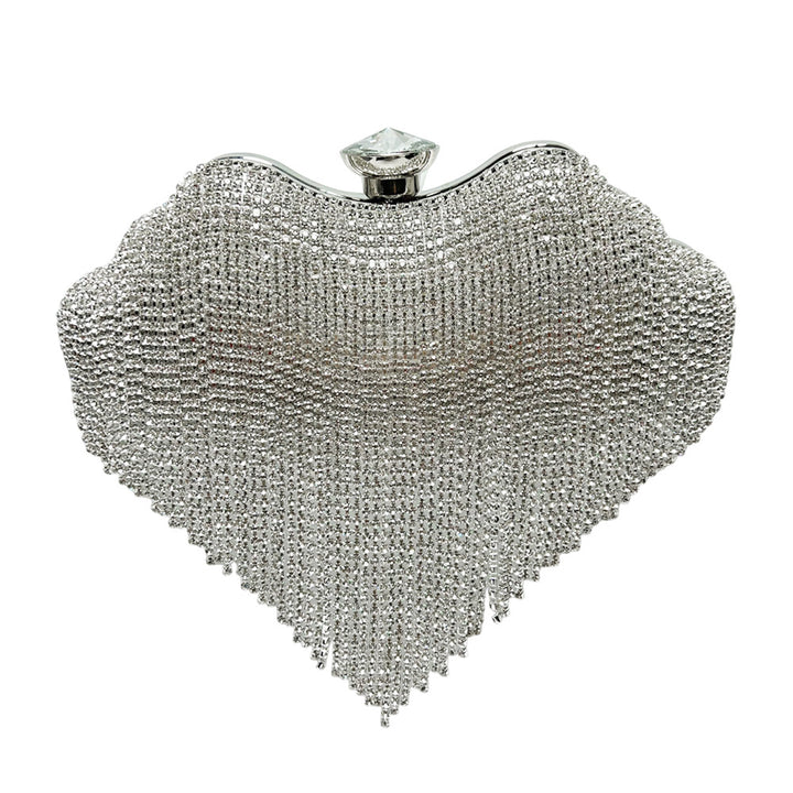 Crystal Fringe Evening Purse