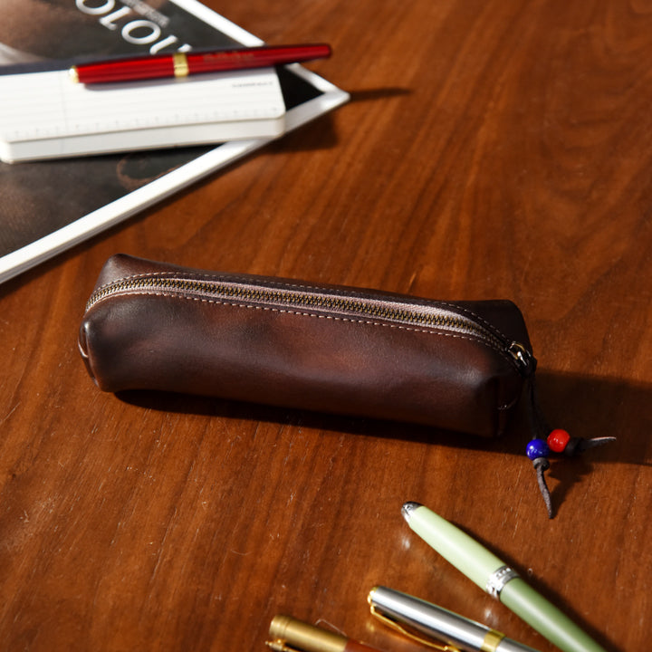 Premium Leather Pencil Case