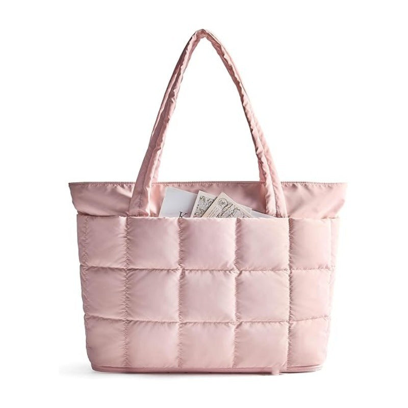 Practical Tote Bag with Quilted Design Stornfield