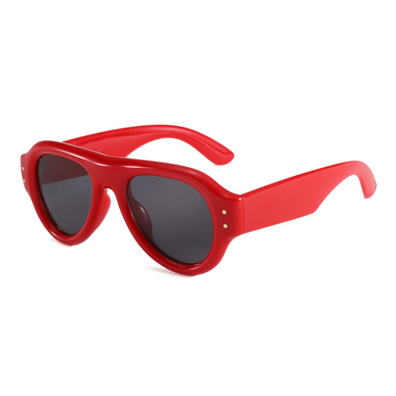 Women unique sunglasses in retro style Stornfield