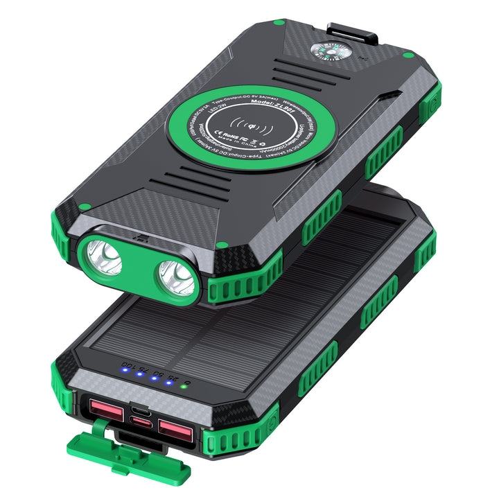 Solar Powerbank with Wireless Charging Function Stornfield