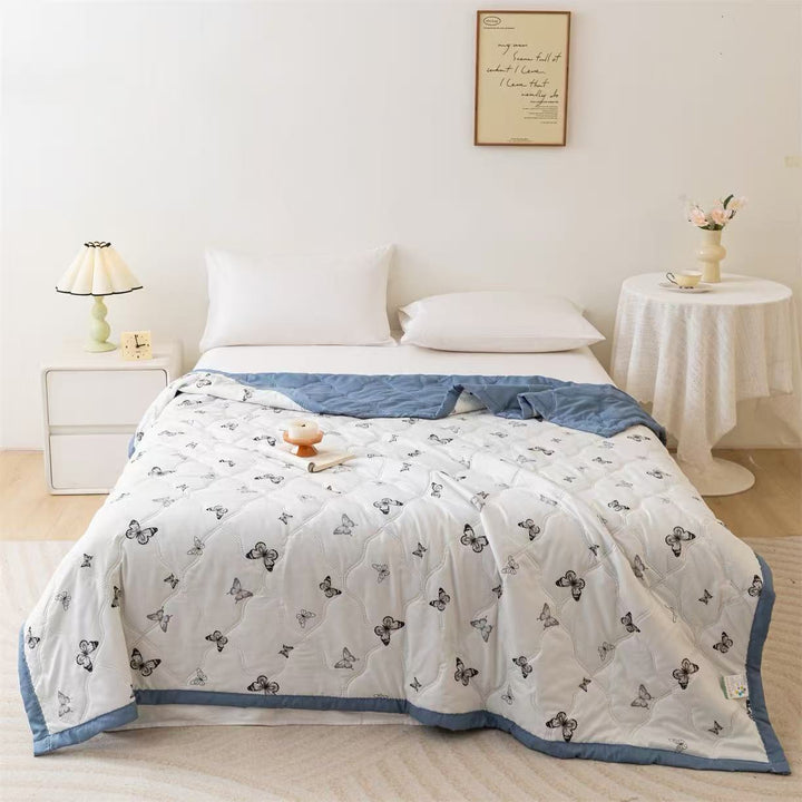 Women Cozy Blanket with Playful Bow Design Stornfield