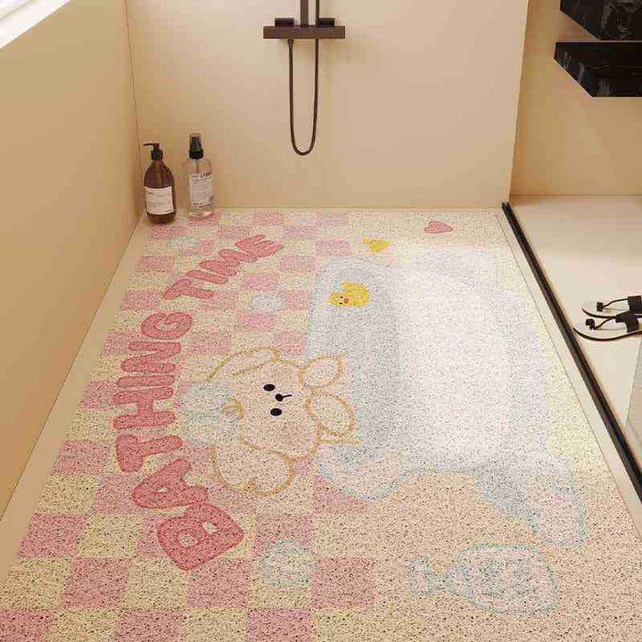 Cartoon Character Themed Bath Mat Stornfield