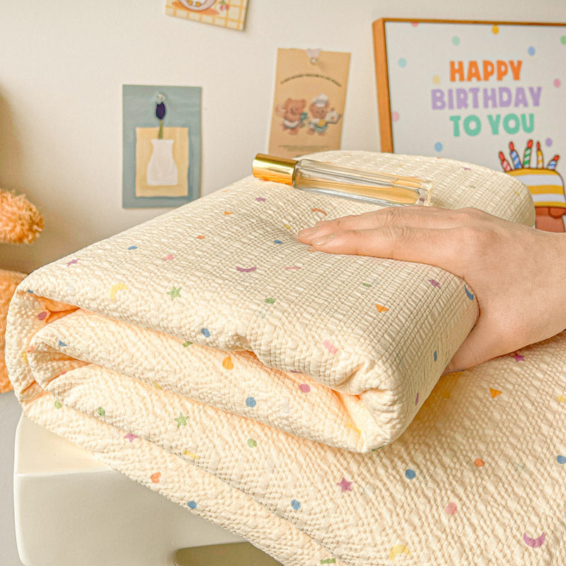 Reversible Playful Baby Quilt