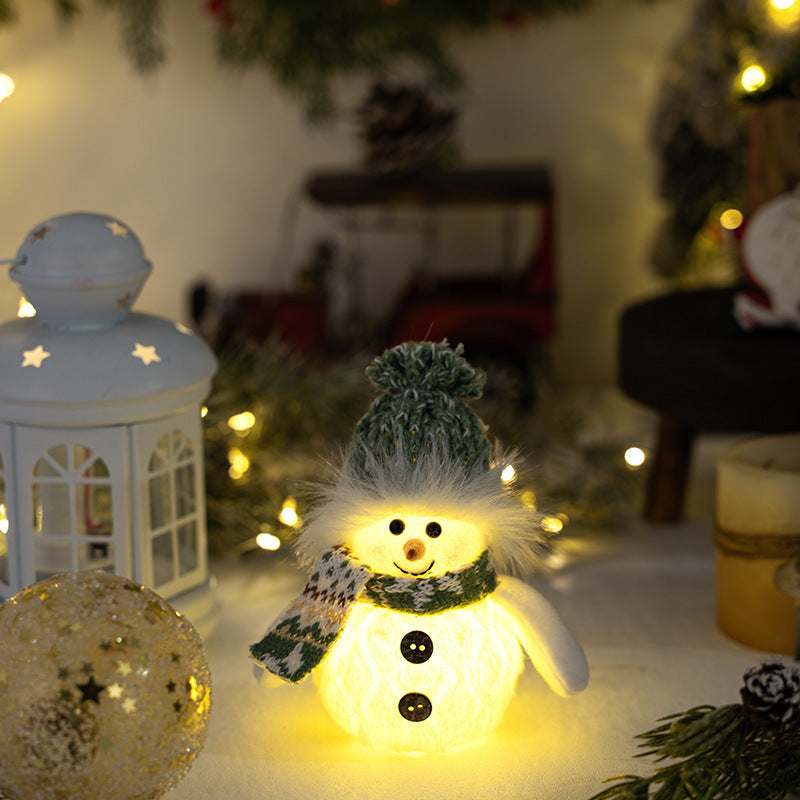 Illuminated Snowman Figure Stornfield