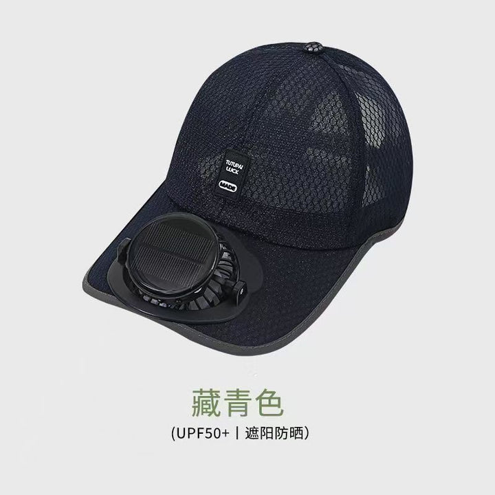 breathable mesh baseball cap with adjustable back strap and curved brim Stornfield