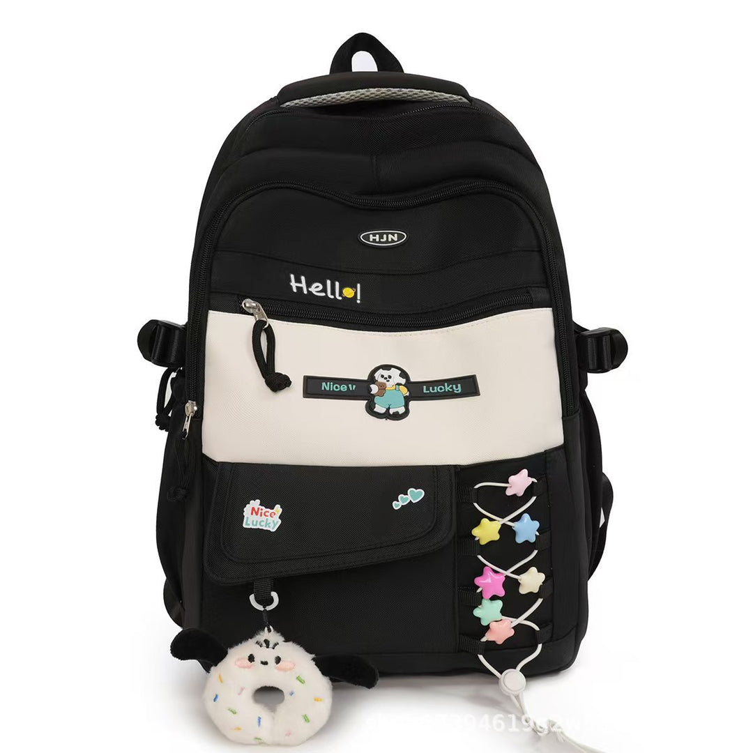 Playful Character Design School Backpack Stornfield