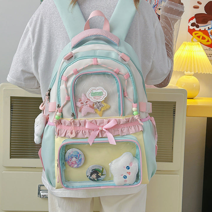 Multi-Functional Clear Front Backpack Stornfield