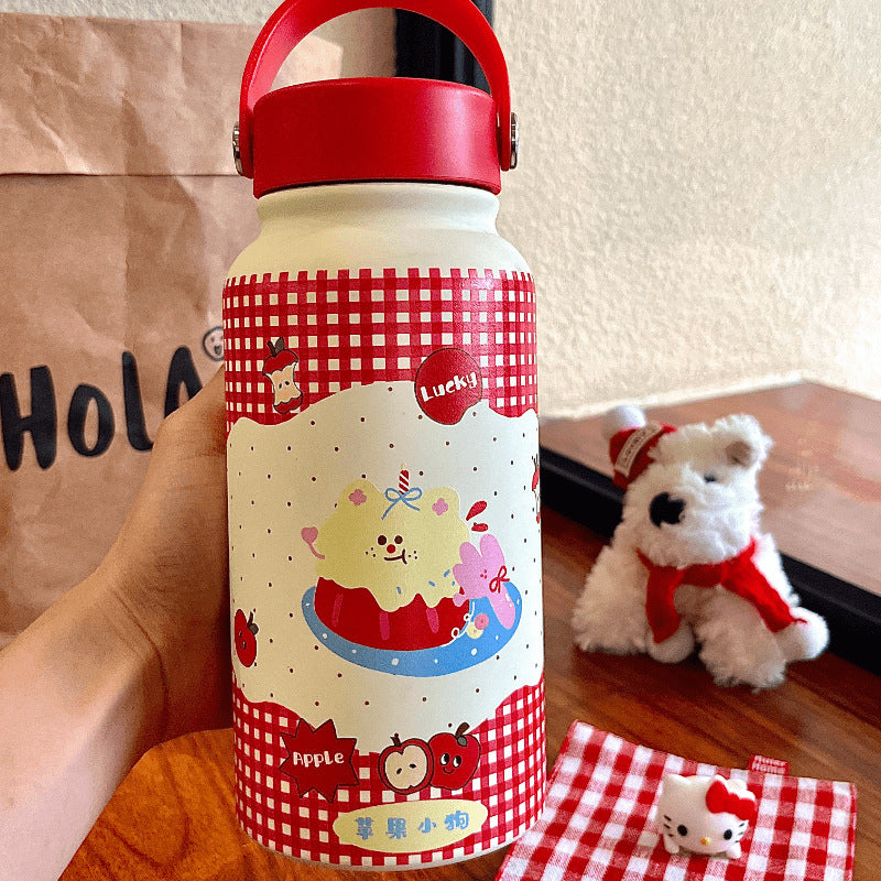 Ladies Insulated Water Bottle with Cute Animal Design Stornfield