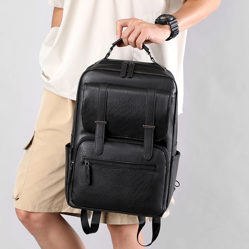 Leather Laptop Backpack Stornfield