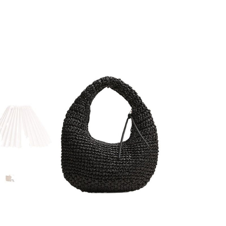 Handmade Basket Bag in Modern Hobo Style Stornfield