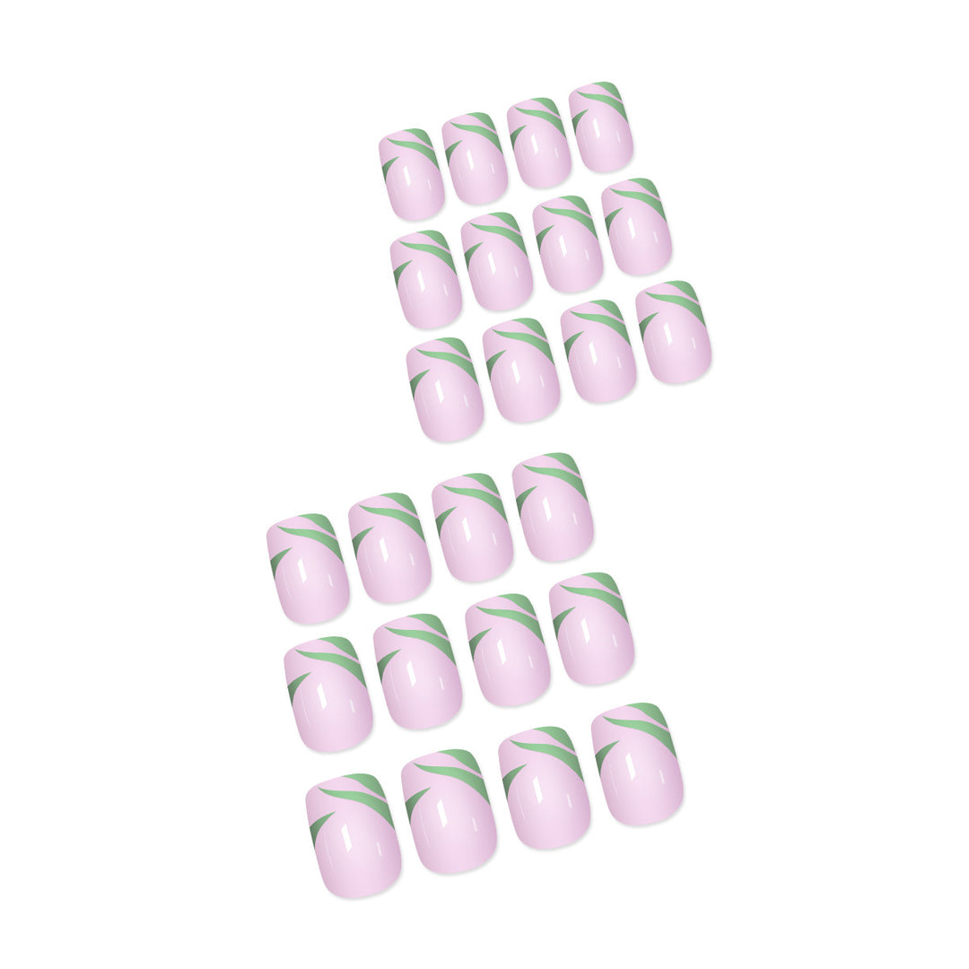 Creative nail design with elegant color gradients Stornfield