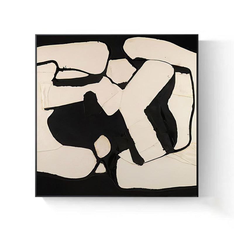 Abstract Brushstroke Canvas Wall Art
