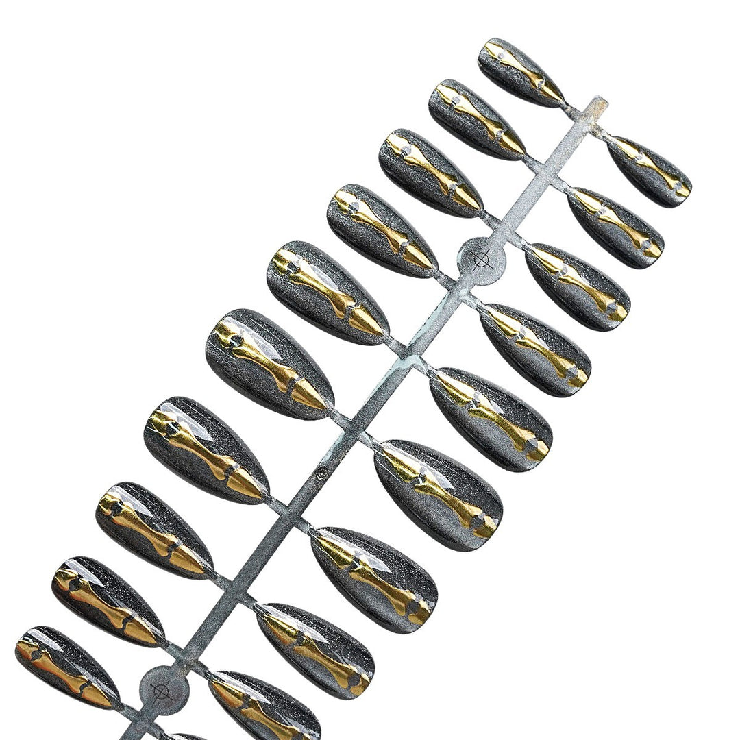 Metallic Decorative Press-On Nail Tips Stornfield