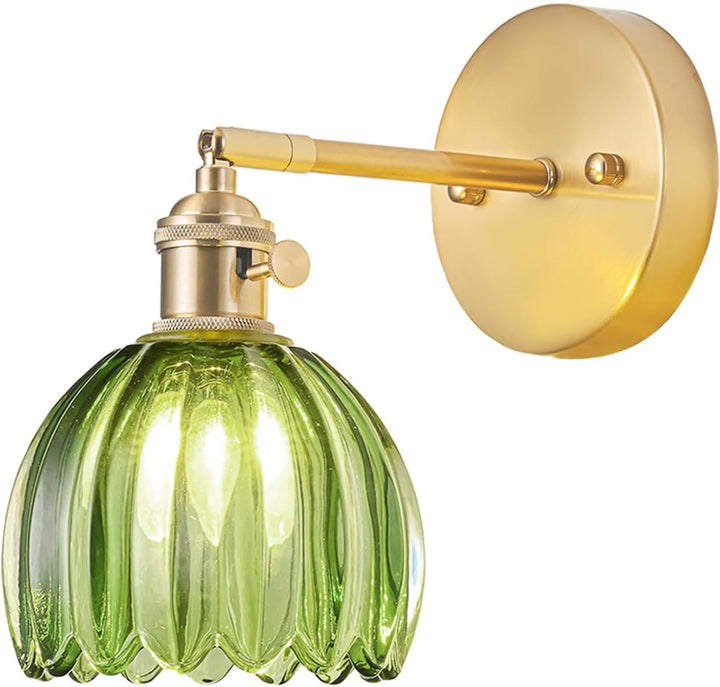 Elegant Glass Wall Sconce