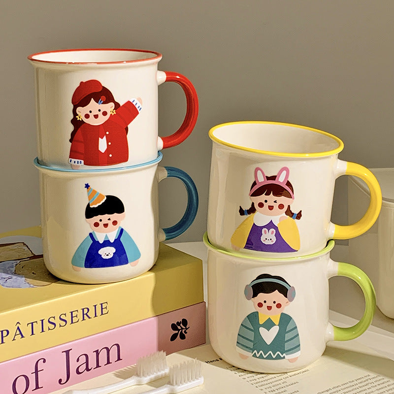 Ceramic mug with cute children's design Stornfield