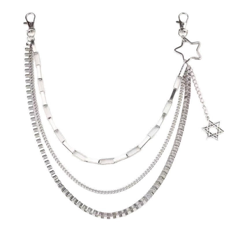 Fashionable chain accessory with star pendant Stornfield