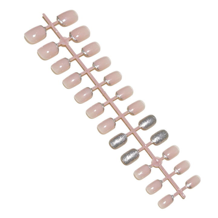 Elegant French Tip Nail Art Extensions Stornfield
