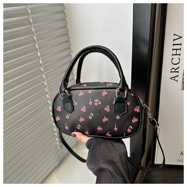 Playful Cherry Print Mini Handbag Stornfield