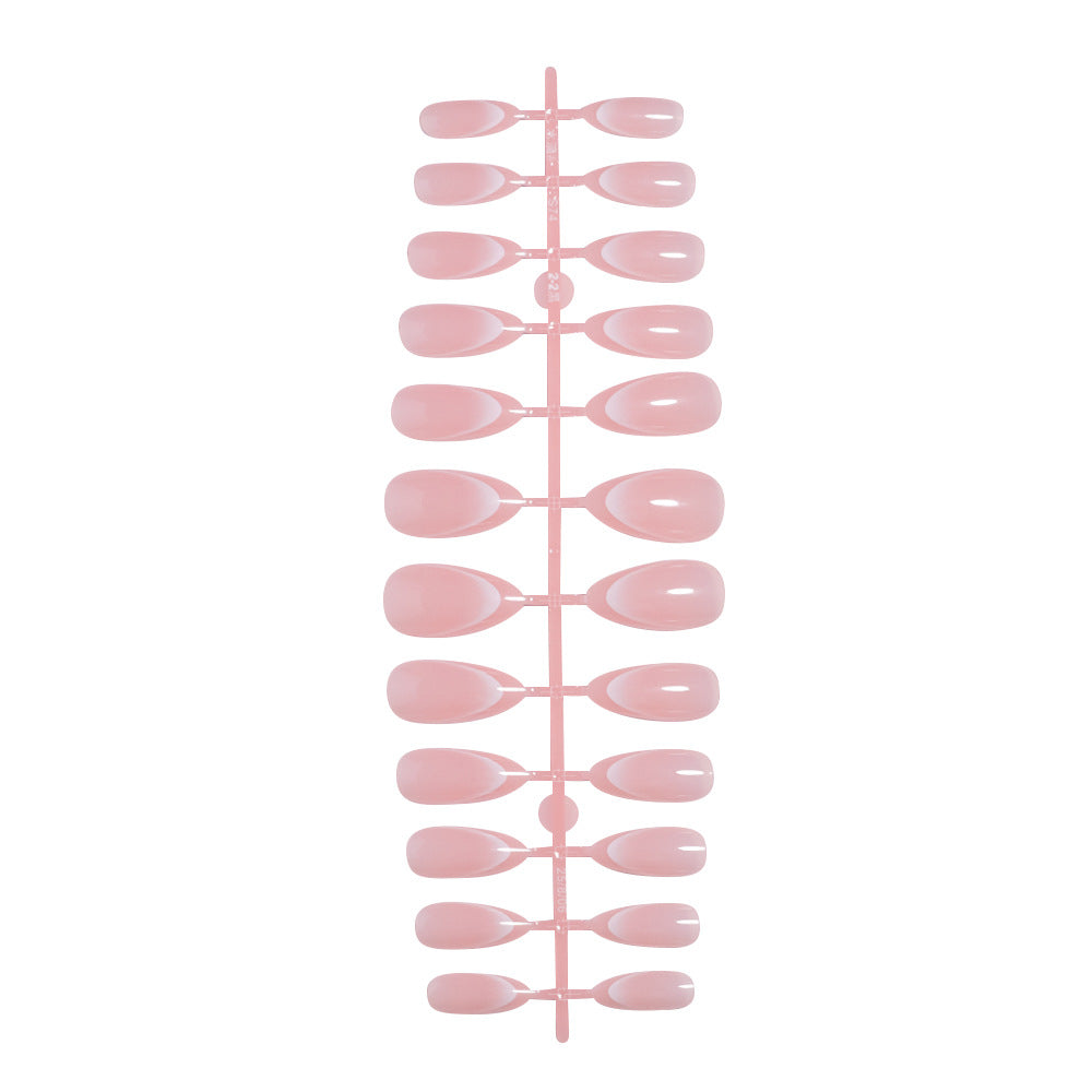 Artistic Glossy Press-On Nail Set Stornfield