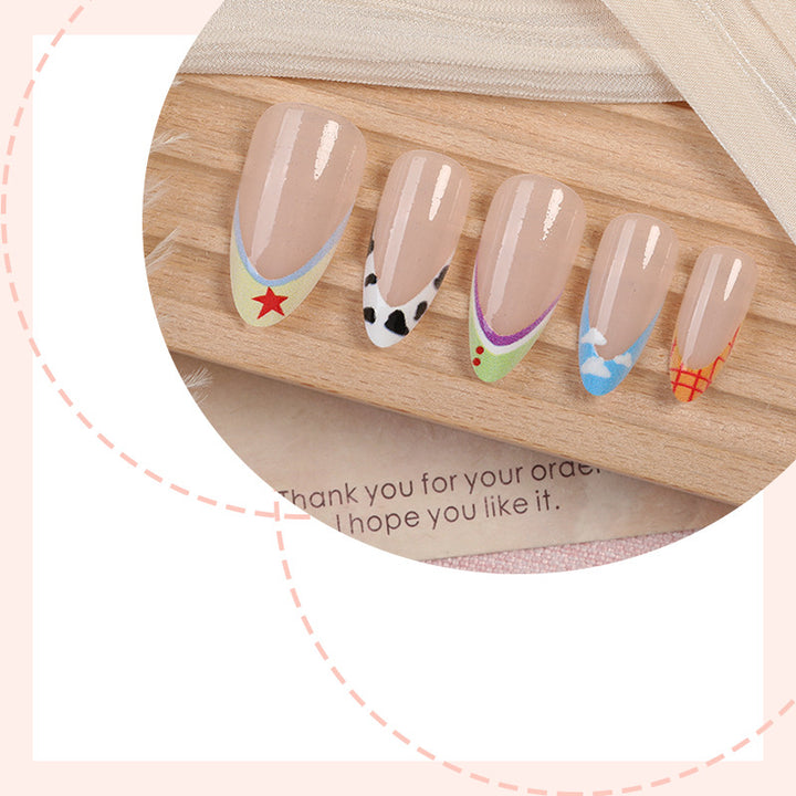 Creative Artistic Press-On Nail Collection Stornfield