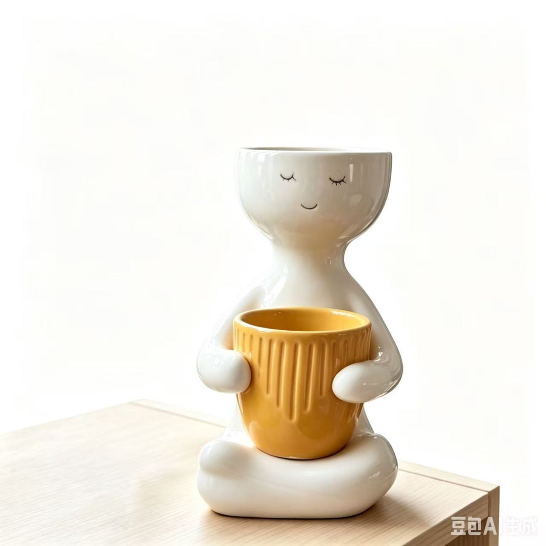 Decorative Ceramic Planter Stornfield
