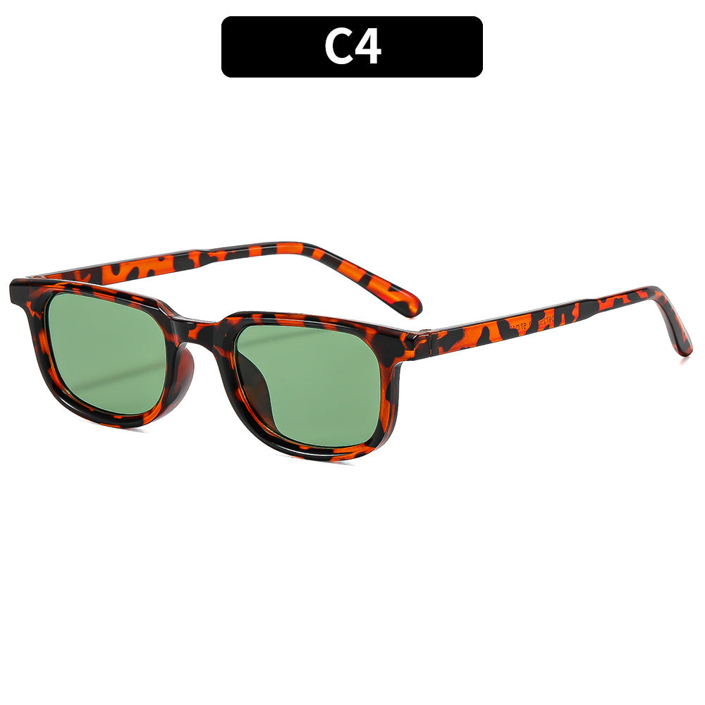 Artistic Retro Square Frame Sunglasses