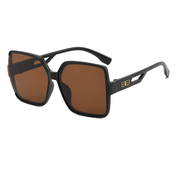 Ladies Oversized Sunglasses with striking angular design Stornfield