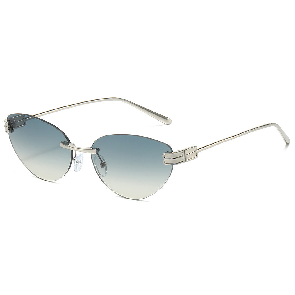 Unique Angular Cat-Eye Sunglasses Stornfield