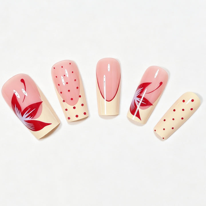 Artistic Press-On Nail Design Stornfield