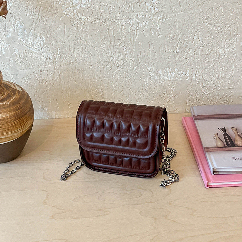 WoTextured Quilted Mini Crossbody Bag Stornfield