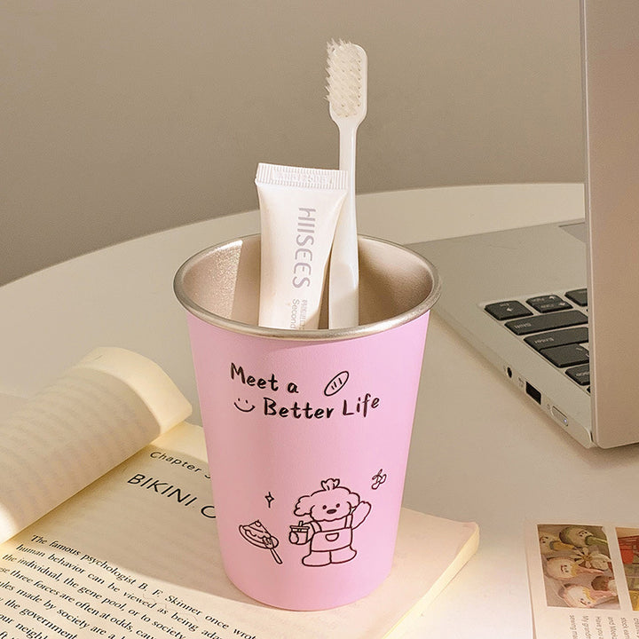 Ceramic mug with cheerful character design Stornfield