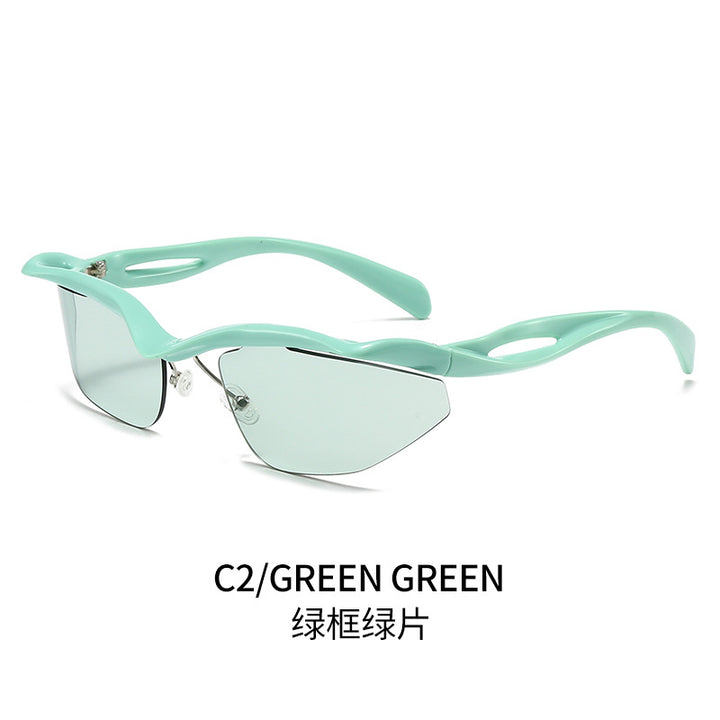 Women's sporty sunglasses with aerodynamic frame Stornfield 1780028486