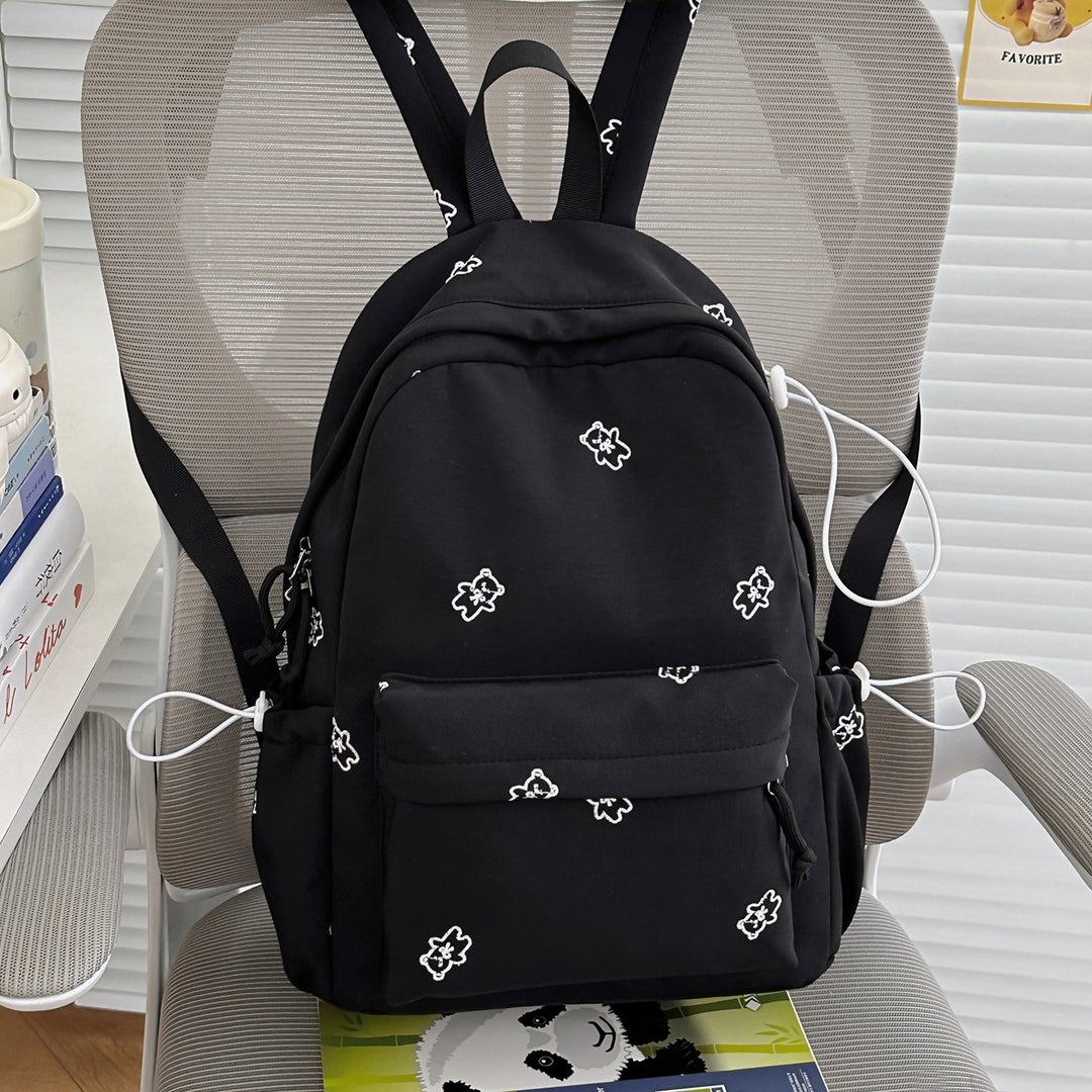 Stylish Embroidered Casual Backpack Stornfield 1791205607