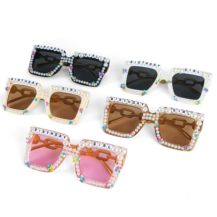 Decorative Birthday-Themed Fashion Sunglasses Stornfield