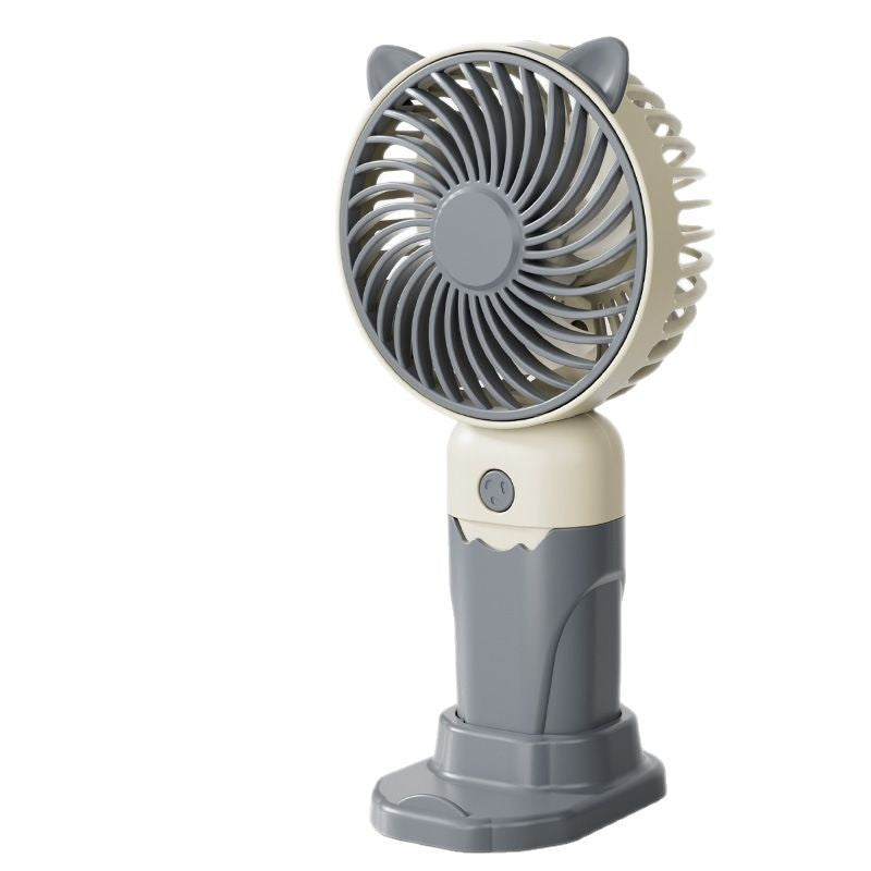 Women's portable mini fan with cat ears and USB charging function Stornfield