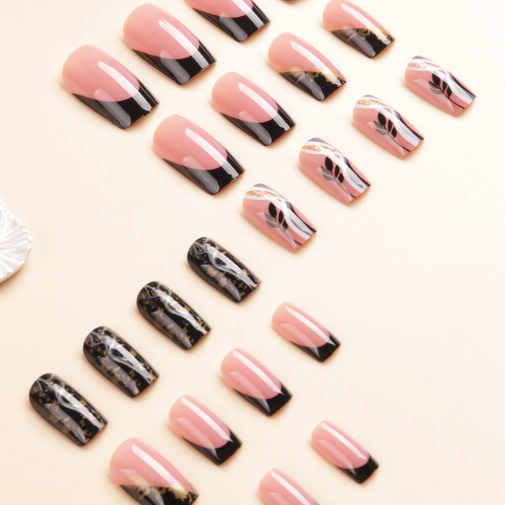 Artistic Luxury Press-On Nail Design Stornfield