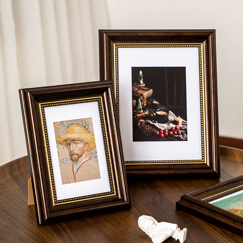 Rustic Wooden Photo Frame for Home Decor
