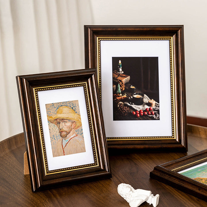 Rustic Wooden Photo Frame for Home Decor