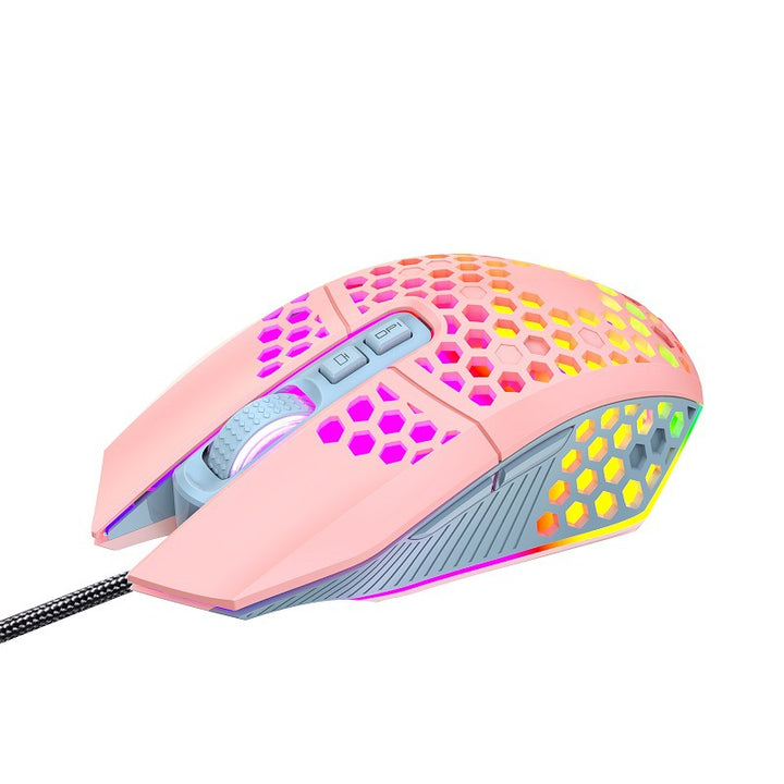 Gaming mouse with RGB lighting and ergonomic design Stornfield