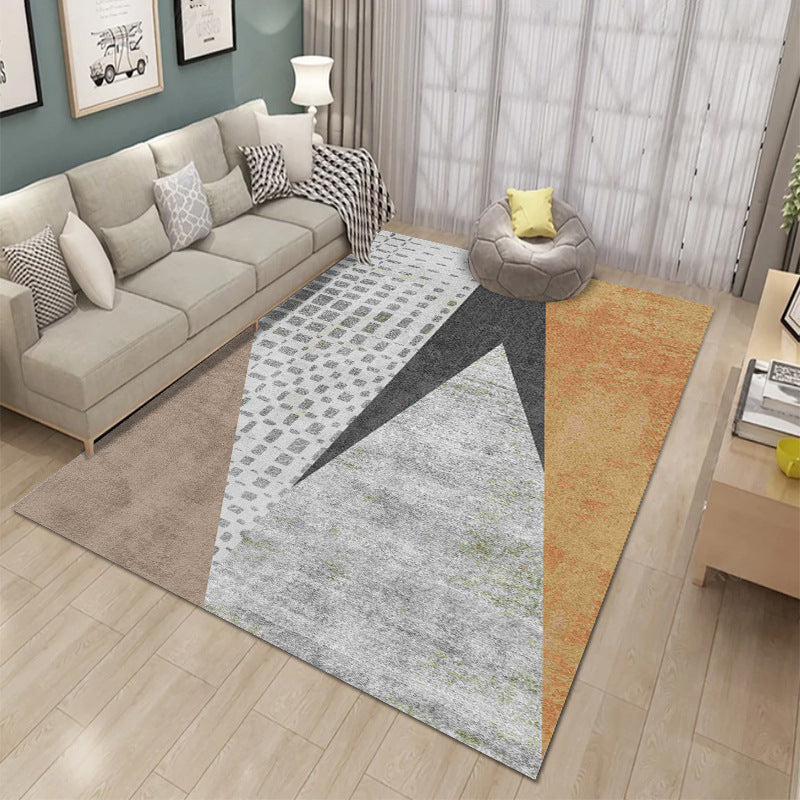 Modern Geometric Pattern Area Rug Stornfield