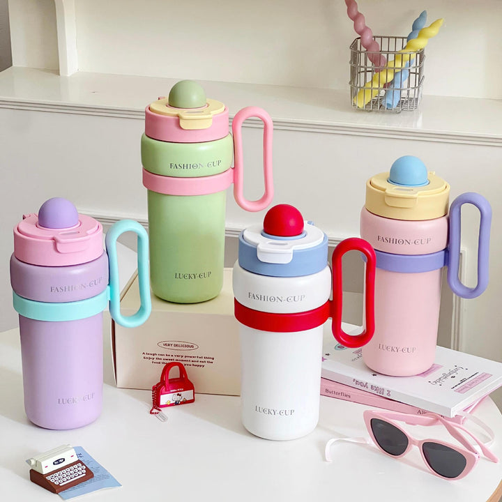 Ladies Multifunctional Insulated Bottle with Unique Lid Stornfield