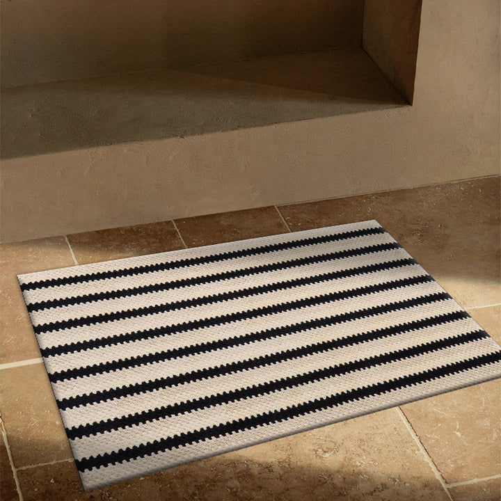 Textured Plush Bathroom Mat
