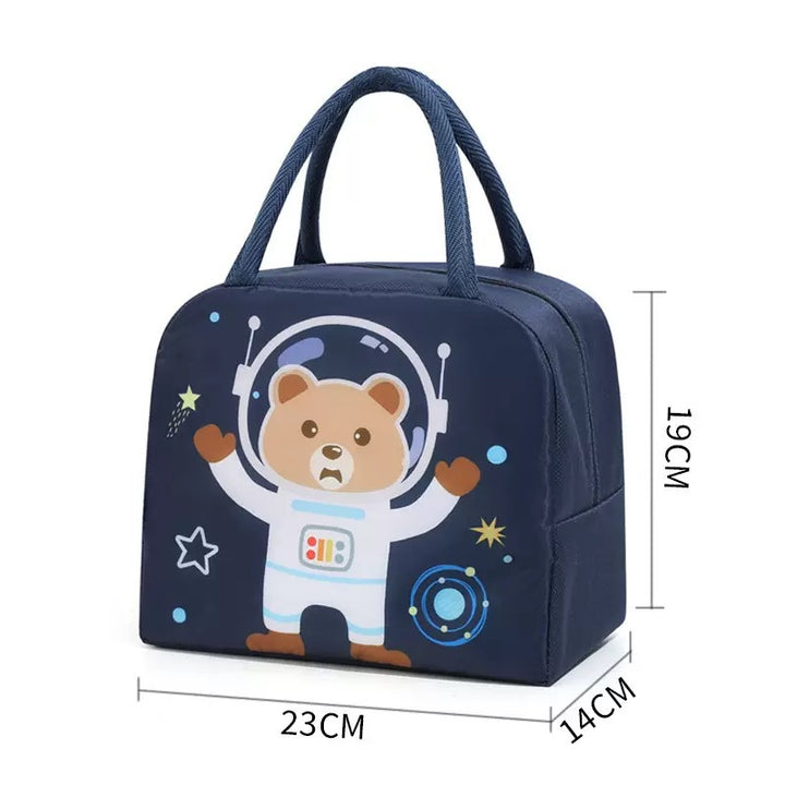 Cute Tiger-Themed Insulated Lunch Bag