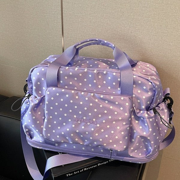 Stylish Polka Dot Tote Bag