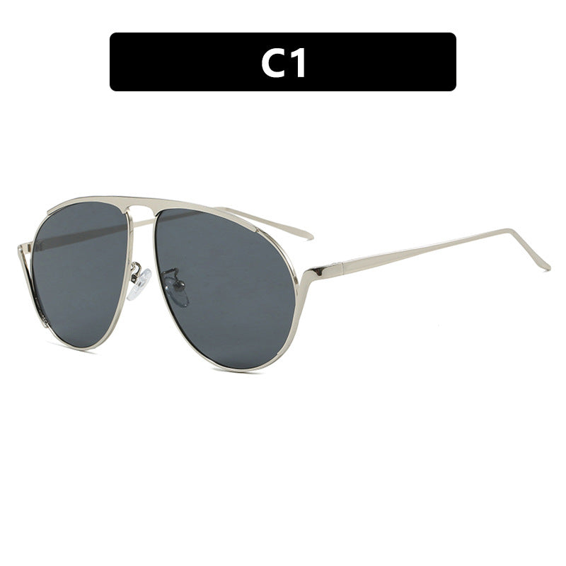 Ladies fashionable pilot sunglasses with polarized lenses and elegant metal frame Stornfield