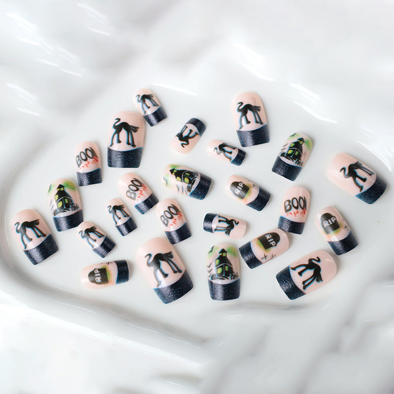 Themed Halloween Nail Art Extensions Stornfield