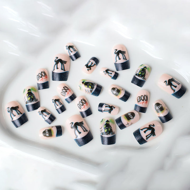 Themed Halloween Nail Art Extensions Stornfield