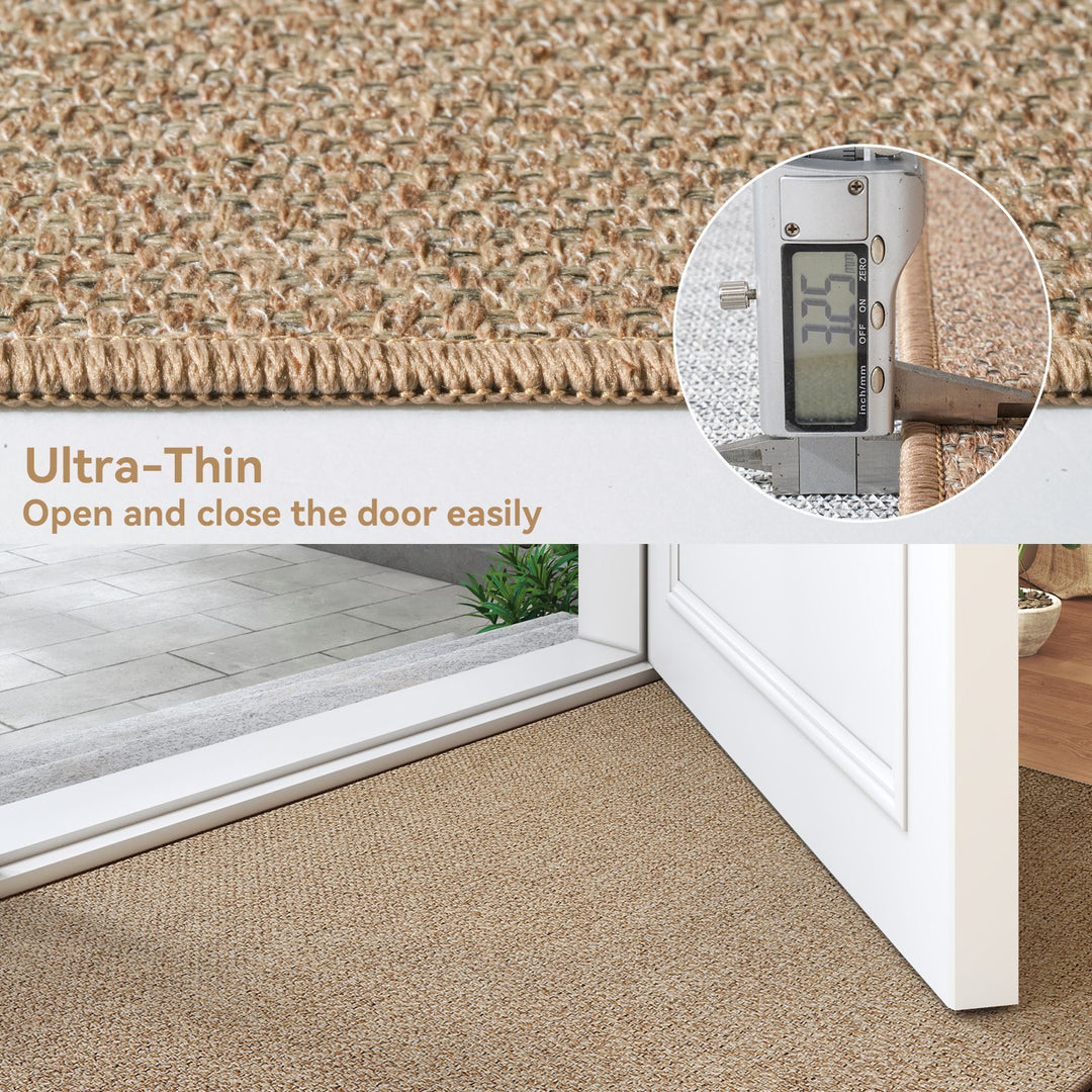 Intricate Floral Design Runner Mat